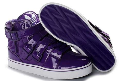 adidas mauve sneakers|purple Adidas high tops.